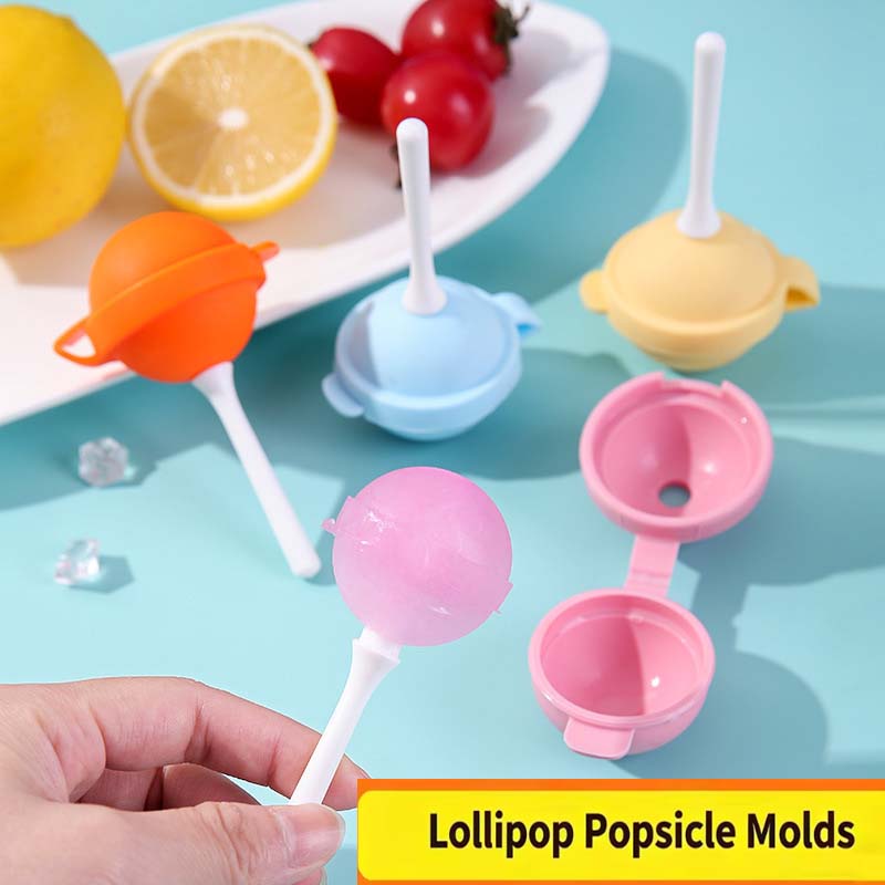 Ice Mold Sphere - 4 adet gıda sınıfı silikon dondurma