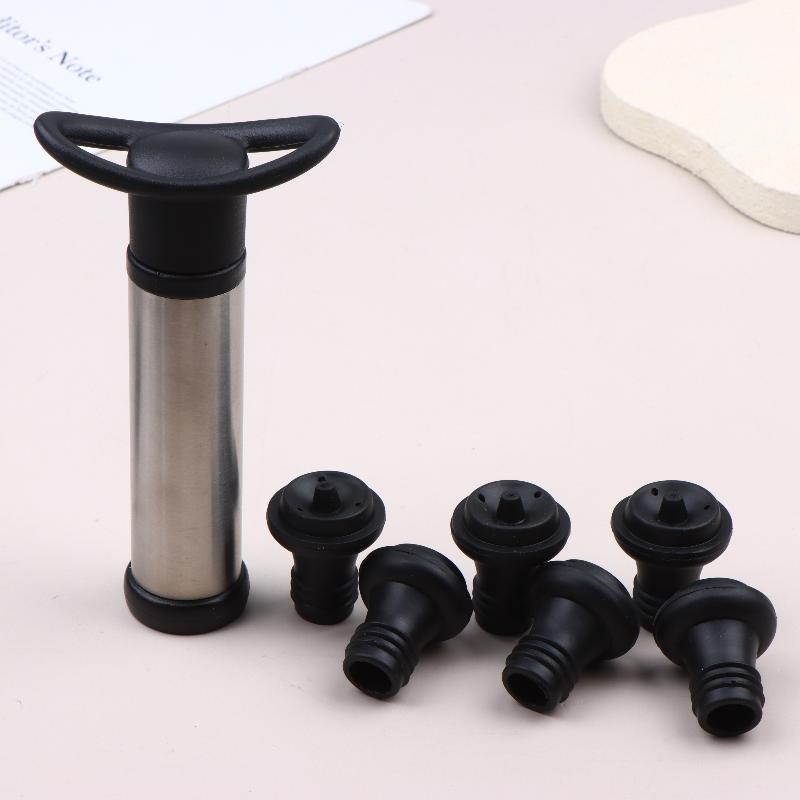 Wine Preservation Pump - 【Güzel】Vakumlu Pompa Koruyucu Şarap Saklama Seti