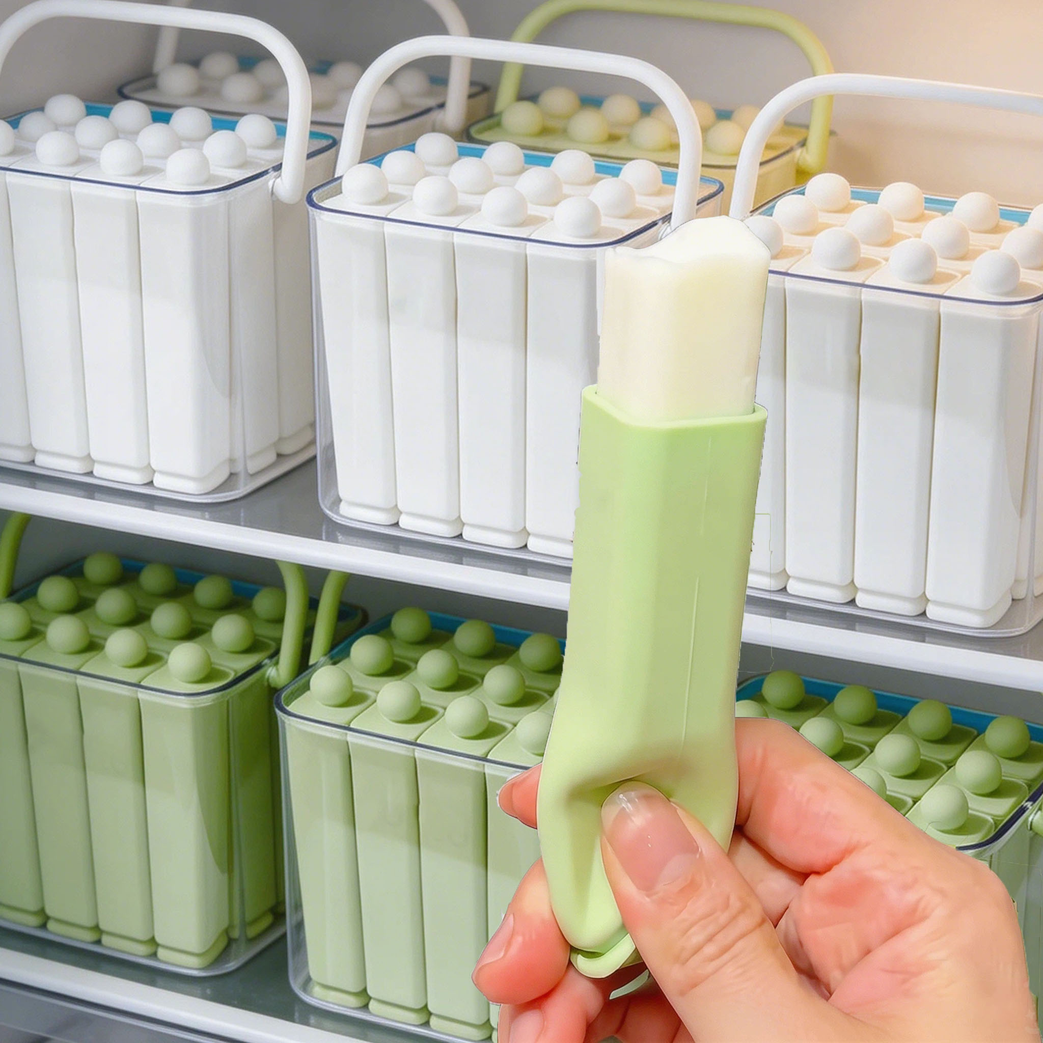 Citrus Juicer Bar - Gıda Sınıfı Silikon Buz Kalıbı Kapaklı