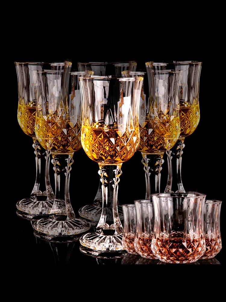 Highball Glass Set - Flavinmci Elmas Kesim Kristal Cam Şarap