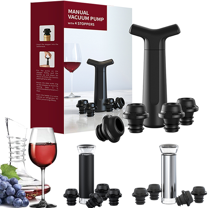 Vakumlu Şarap Tıpaları Vakum P - Wine Preservation Pump incelemesi ve fiyatı