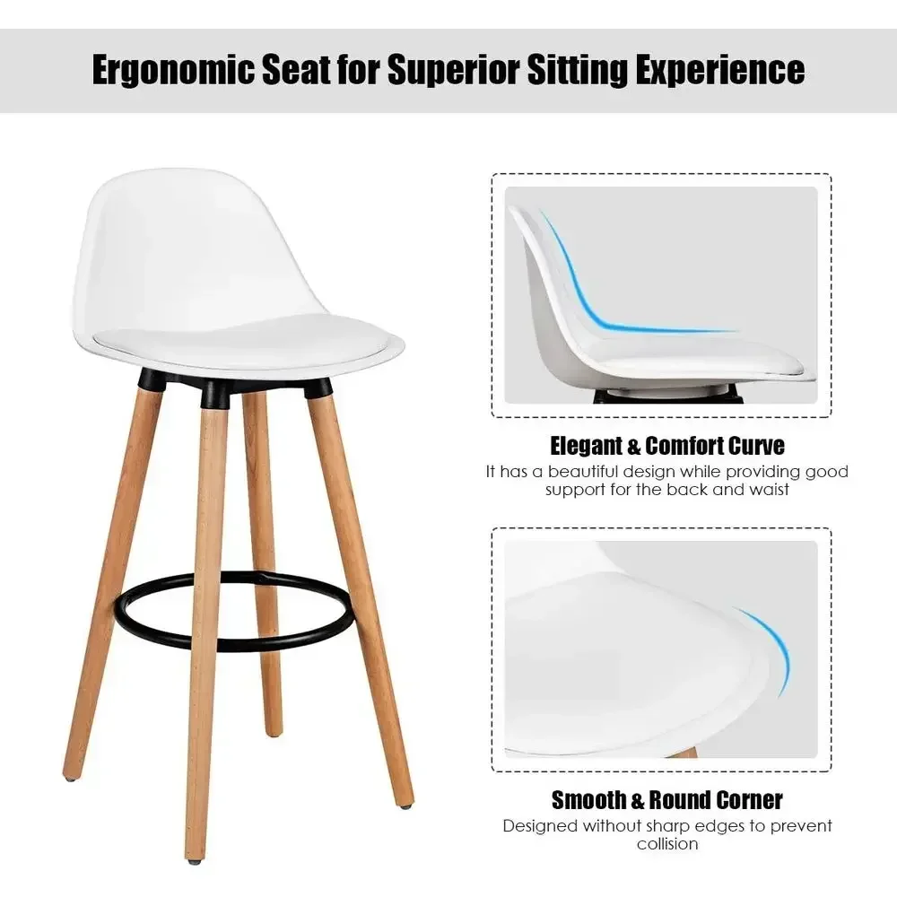 4'lü PU Deri Koltuklu Bar Sand - Home Bar Stools incelemesi ve fiyatı